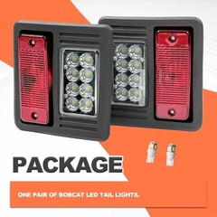 Bobcat Skid Steer Loader Rear Lights Upgrade..