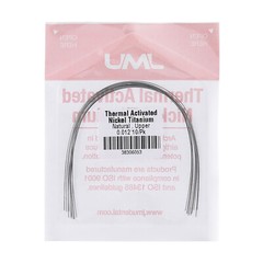 100/10Pks Ortho NiTi Archwire Thermal Activated Natural Form Round/Rectangular