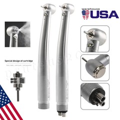 NSK Style Dental Fiber Optic LED E-generator High Speed Handpiece 2 Hole /4 Hole