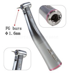 Dental 1:5 Increasing LED Fiber Optic Contra Angle Red Ring For NSK Ti Max Z95L