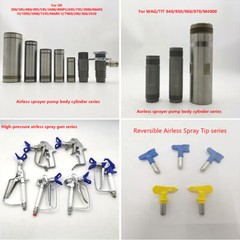 Factory direct sale Korea Pneumatic Airless Spray Pump 63:1 Cylinder Liner