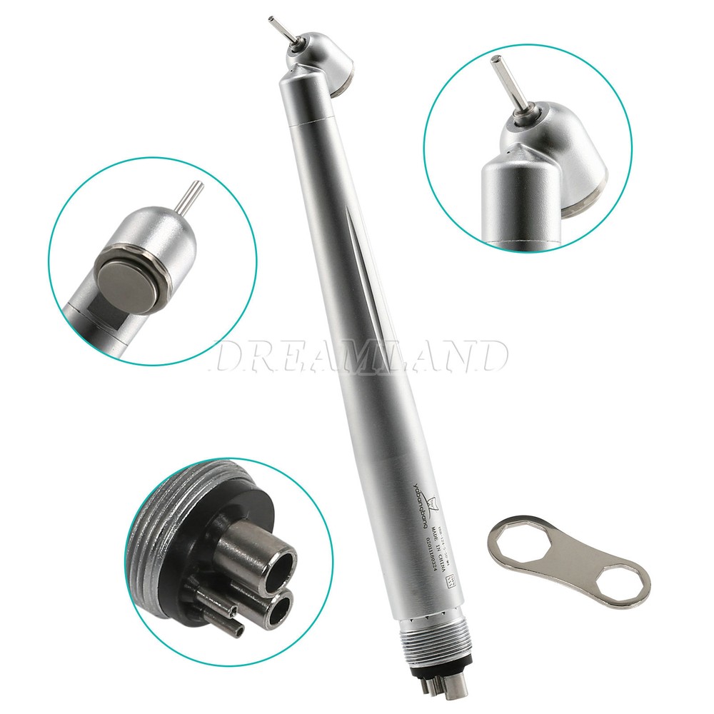 NSK Style Dental Surgical 45° Degree/ LED High Speed Handpiece Turbine 2/4 Holes