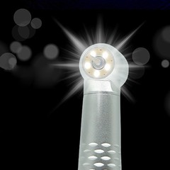5*Bulb Dental LED E-generator High Speed Handpiece Fiber Optic2/ 4 Hole POPDENT
