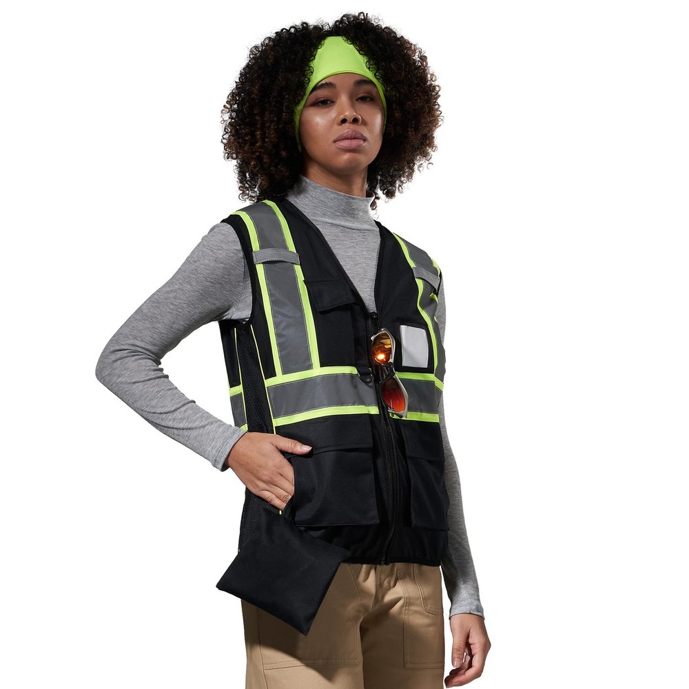 Xsmall high visibility vest with pockets
