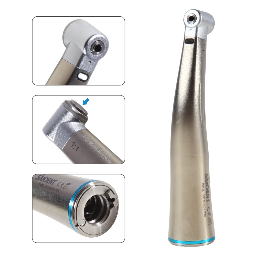 Dental Brushless LED Electric Micro Motor /1:5 1:1 Handpiece LED Fiber Optic NSK