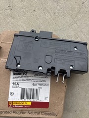 NEW SQUARE D HOMELINE HOM115PCAFI HOM115PCAFIC 15A PLUG ON NEUTRAL AFCI No Box