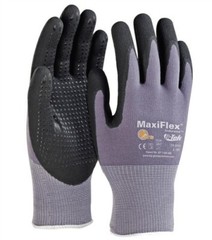 12- 34-844 MaxiFlex Nitrile Grip Foam Dotted Palm Coated PROTECTIVE WORK GLOVES