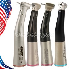 SANDENT Dental 1:1/1:5/20:1 Fiber Optic LED Increasing Contra Angle Handpiece