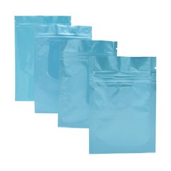 QQ Studio 100 Glossy Pastel Water Resistant QuickQlick™ Flat Heat Sealable Bags