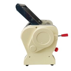 7.87 in Wide Electric Pasta Roller Maker Dough Sheeter w 3mm Round Noodle Cutter