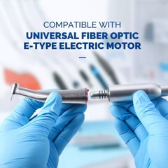 US Dental 1:5 Increasing Fiber Optic Contra Angle Handpiece fit E-type Stan/Mini