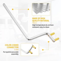Digital Sensor Holder Dental X-Ray Aiming Rings Arms Bitewing/Anterior/Posterior
