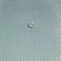 1/8″ HOLES—18 GAUGE 304 STAINLESS PERFORATED SHEET– 11″ X 24″
