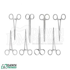 13 Pcs Basic Minor Surgery Set With Stainless Box Surgical Instruments German Gr