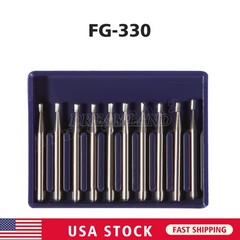 1-10 Dental Surgical Burs 25mm / Carbide Burs Friction Grip FG Round High Speed