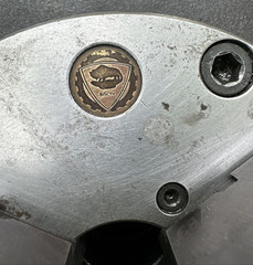 Hardinge Taper 6-1/4″ Bison 3 Jaw (2pc) Metal Lathe Chuck Poland Adjustru