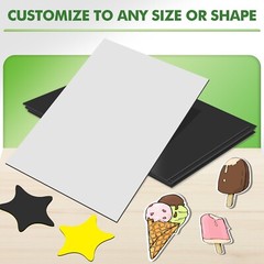 Strong Flexible Self-Adhesive Magnetic Sheets 8.5 x 11 20 Mil 12PCs Stone City