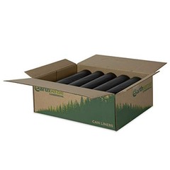 Earthsense Commercial RNW4050 Can Liner 33×39, 1 Count (Pack of 100), Black