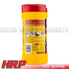 BIG Wipes Heavy Duty Industrial Textured Scrubbing Wipes, Red Top, (80 Count)