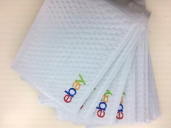 Ebay Shipping Supplies KIT Padded MAILERS Bubble Envelopes, BOXES Tissue &1 TAPE