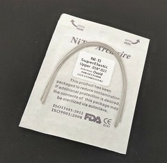 10pcs/Pack Dental Orthodontic Super Elastic Niti Arch Wire Rectangular Nature