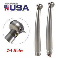 Dental Fiber Optic LED E-generator Fast High Speed Handpiece 2/4 HOLE NSK Style