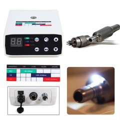 SANDENT LED Electric Brushless Micro Motor/1:5 Fiber Optic Increase Contra Angle