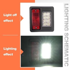 Bobcat Skid Steer Loader LED Tail Light Kit