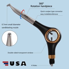 NSK Style Dental Low Slow Speed Contra Angle Handpiece Latch E-type YBB-Gold