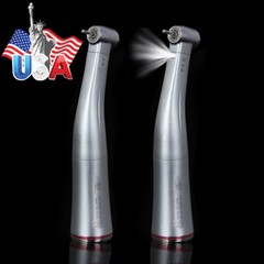 YABANG Dental 1:5 Increasing Contra Angle Optic LED Handpiece Fit Electric Motor