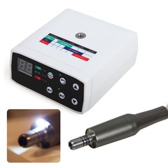 SANDENT LED Electric Brushless Micro Motor/1:5 Fiber Optic Increase Contra Angle