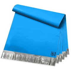 500 14.5×19 Poly Mailers Envelopes Self Sealing Shipping Mailers Blue POLYSELLS