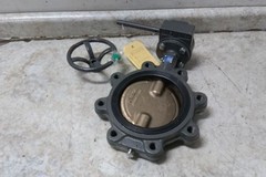 Milwaukee Valve CL323E 6 6 In Pipe Size 200 Max PSI Lug Style Butterfly Valve