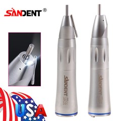 Dental 1:1 Optic Fiber Straight Nose Cone Low Speed Handpiece Inner Water ty