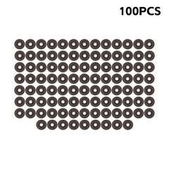 100 Pcs 4-1/2″×7/8″ 40 Grit Premium Zirconia Flap Disc Sanding Grinding Grey