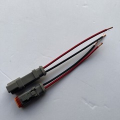 E008 Assembled Deutsch 2,3,4,6,8,12 Pin,12, 14, 16 AWG waterproof connector