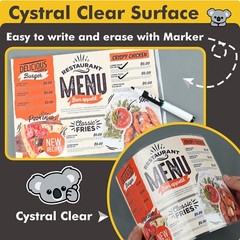 200 Pack 3 mil KOALA Thermal Laminating Pouches Sheets 11.5” X 9″ Letter Size
