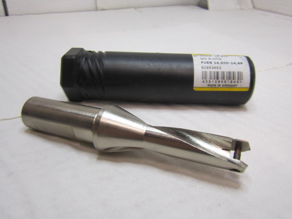 Guhring (93463) 14.50mm to 14.99mm 20mm Shank Replaceable Tip Coolant Drill