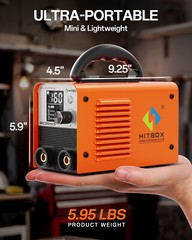 HITBOX 160A Portable MMA Lift TIG 2 IN 1 Welding Machine IGBT Inverter Welder