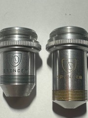 American Optical 43X N.A.55 & 10X N.A..25, Objective Lens USED