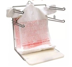 T-Shirt Carry-Out Bags Thank You Gracias Bags 11.5″ x 6.5″ x 22″