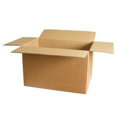 5 14x14x6 Kraft Brown Corrugated Shipping Boxes Multi-Depth 48 ECT Double-Wall