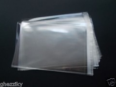 100 Clear Resealable Self Adhesive Seal Cello Lip & Tape Plastic bags 1.6 mil