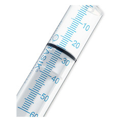 35cc ENFIT Tip Syringe Silicone O ring Reusable Smooth Glide Plunger