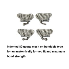 Dental Orthodontic Buccal Tubes 1st 2nd Molar Mini MBT Roth 022 Marked Laser