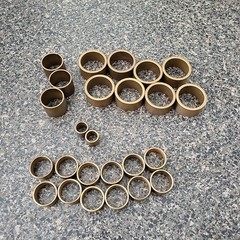 LOT OF 25: Bronze Bushings – Various Sizes *see photos*