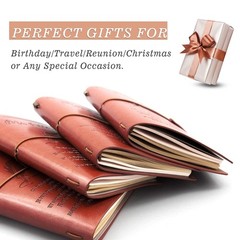 Graduation Gifts Leather Journal, Graduation Gifts for Her Him 140 Page Refil…