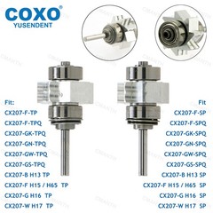 US COXO Dental Handpiece LED High Speed Turbine Rotor E Generator Fit NSK KAVO