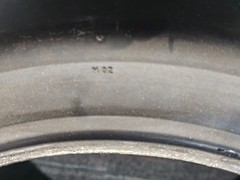 (QTY 2) Globe Star Smooth Press On Forklift Tire 16-1/4x7x11-1/4 (413/178-286)