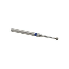 Dental Diamond Bur Long Shank Ball Round Medium 801L FG High Speed Burs 22mm